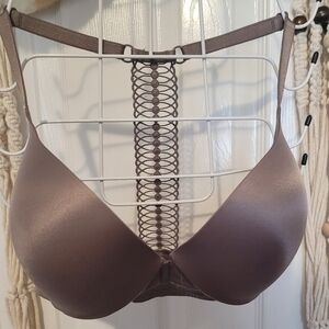 Victoria's Secret Very Sexy Front Clasp Racerback Black Plunge Bra 34D